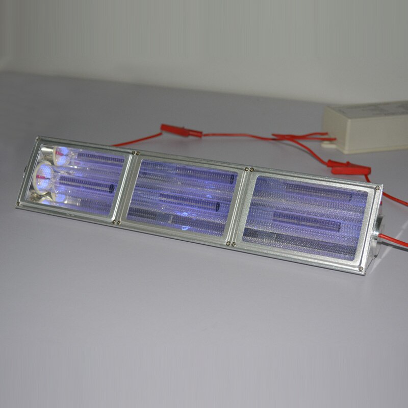 BS18 기술 모듈 오픈 소스 60 와트 Far UV Excimer 모듈 222nm 대역 통과 필터 및 하우징이있는 DC 24V Far-UVC 라이트 키트